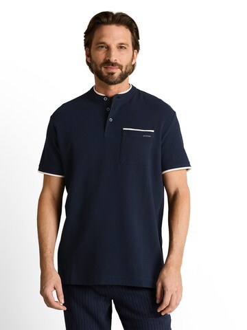 TOM TAILOR Shirt in Blue: front