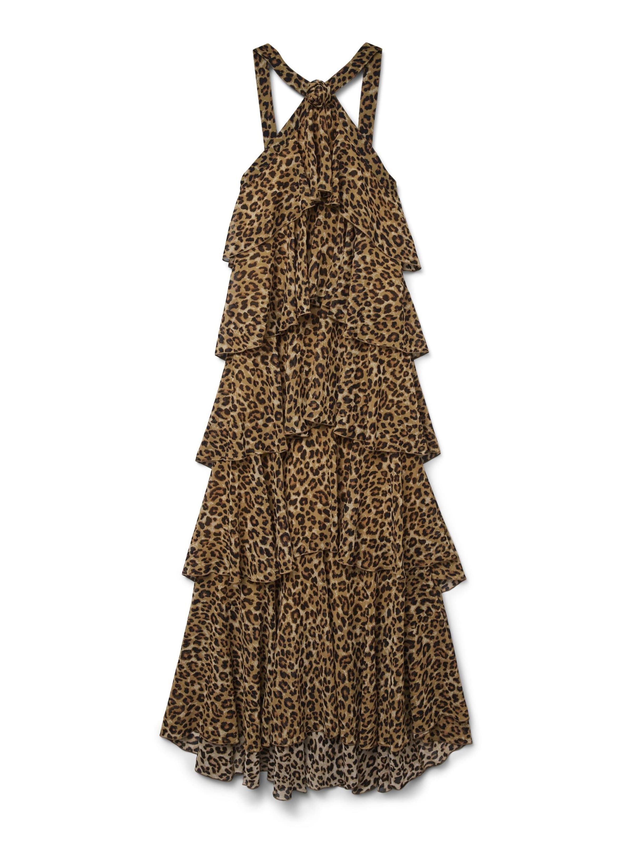 VERO MODA Festkjole 'FELICIA' i brun: forside