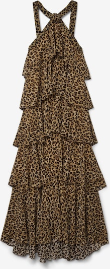 VERO MODA Kleid 'FELICIA' in beige / braun / schwarz, Produktansicht