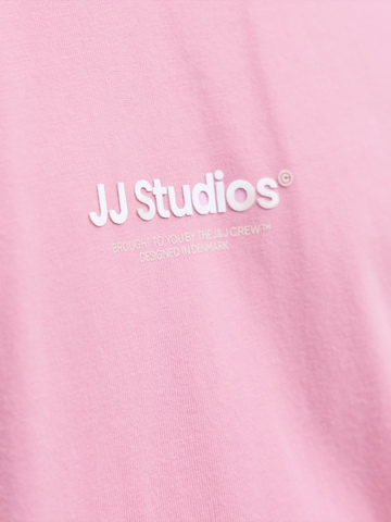 JACK & JONES Футболка 'JJESoho' в Ярко-розовый