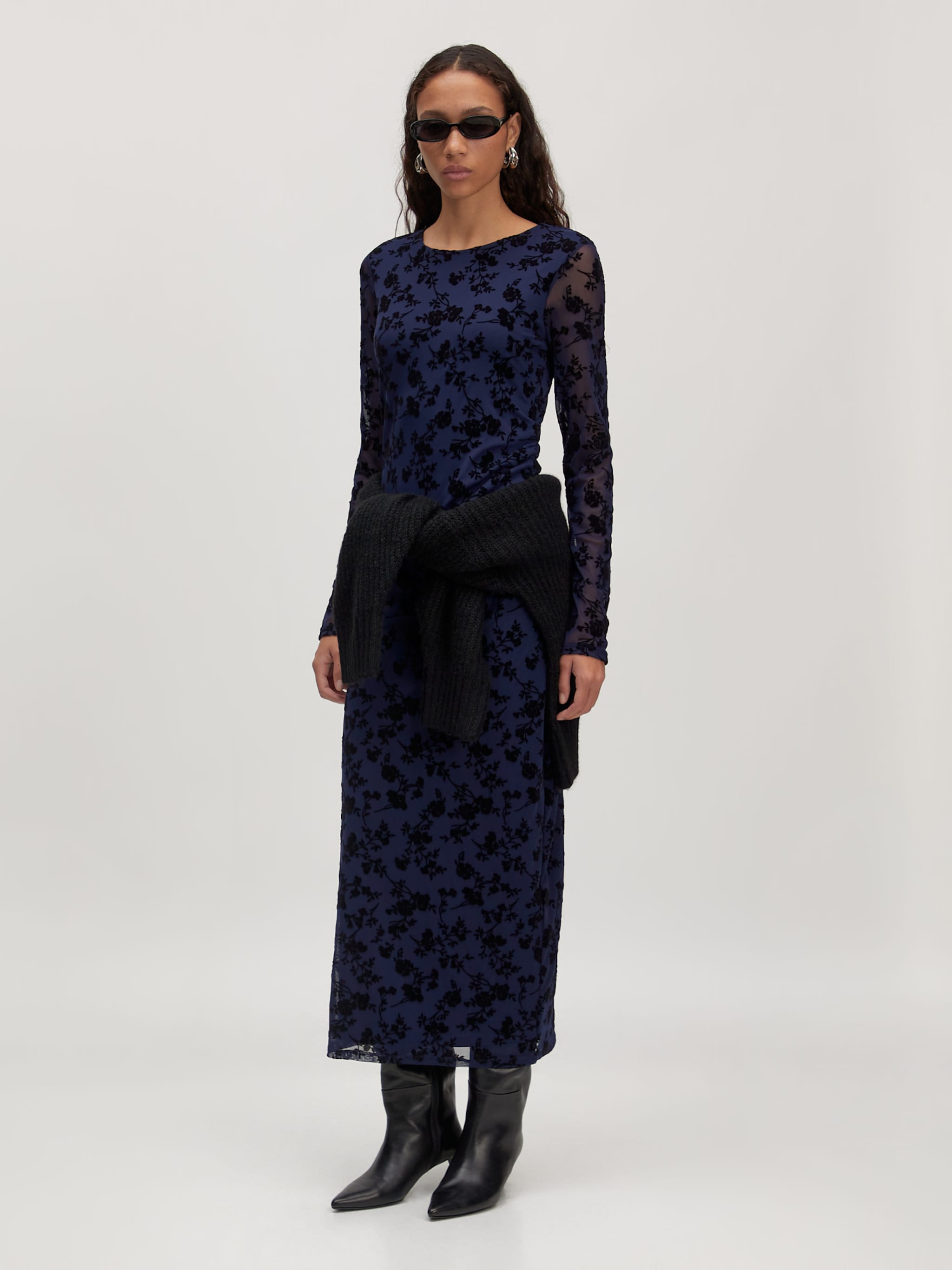 EDITED Produkte Kleid 'India' navy