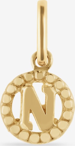 FAVS Pendant in Gold: front