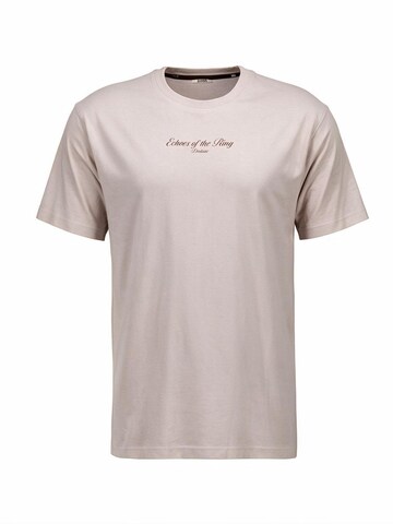 T-Shirt Deeluxe en gris : devant