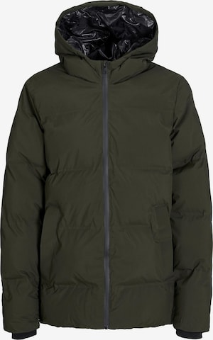 Jack & Jones Junior - Chaqueta de invierno en verde: frente