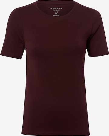 Brookshire Shirt in Braun: Vorderseite
