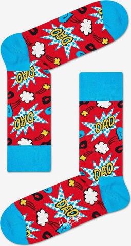 Happy Socks Къси чорапи 'Father's Day' в синьо