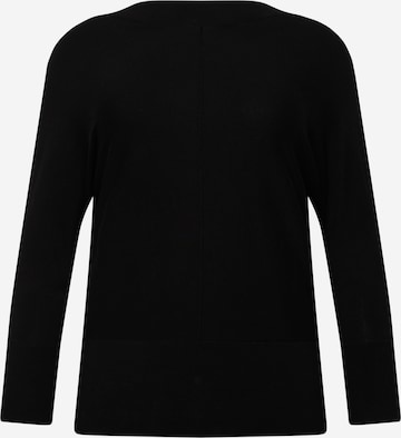 Dorothy Perkins Curve Sweater in Black: front