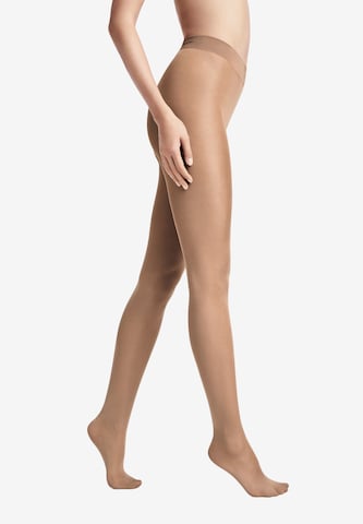 Collant Wolford en beige : devant
