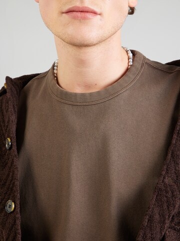 LEVI'S ® - Camisa 'Heavyweight Loose Tee' em castanho