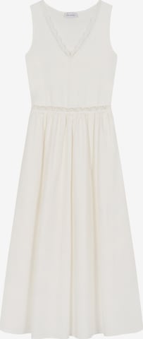 Abito 'Nami' di OH APRIL in bianco: frontale