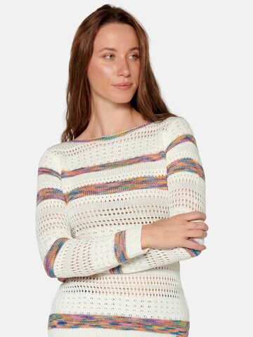 KOROSHI Pullover in Weiß