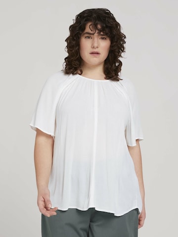 Tom Tailor Women + Μπλούζα σε λευκό