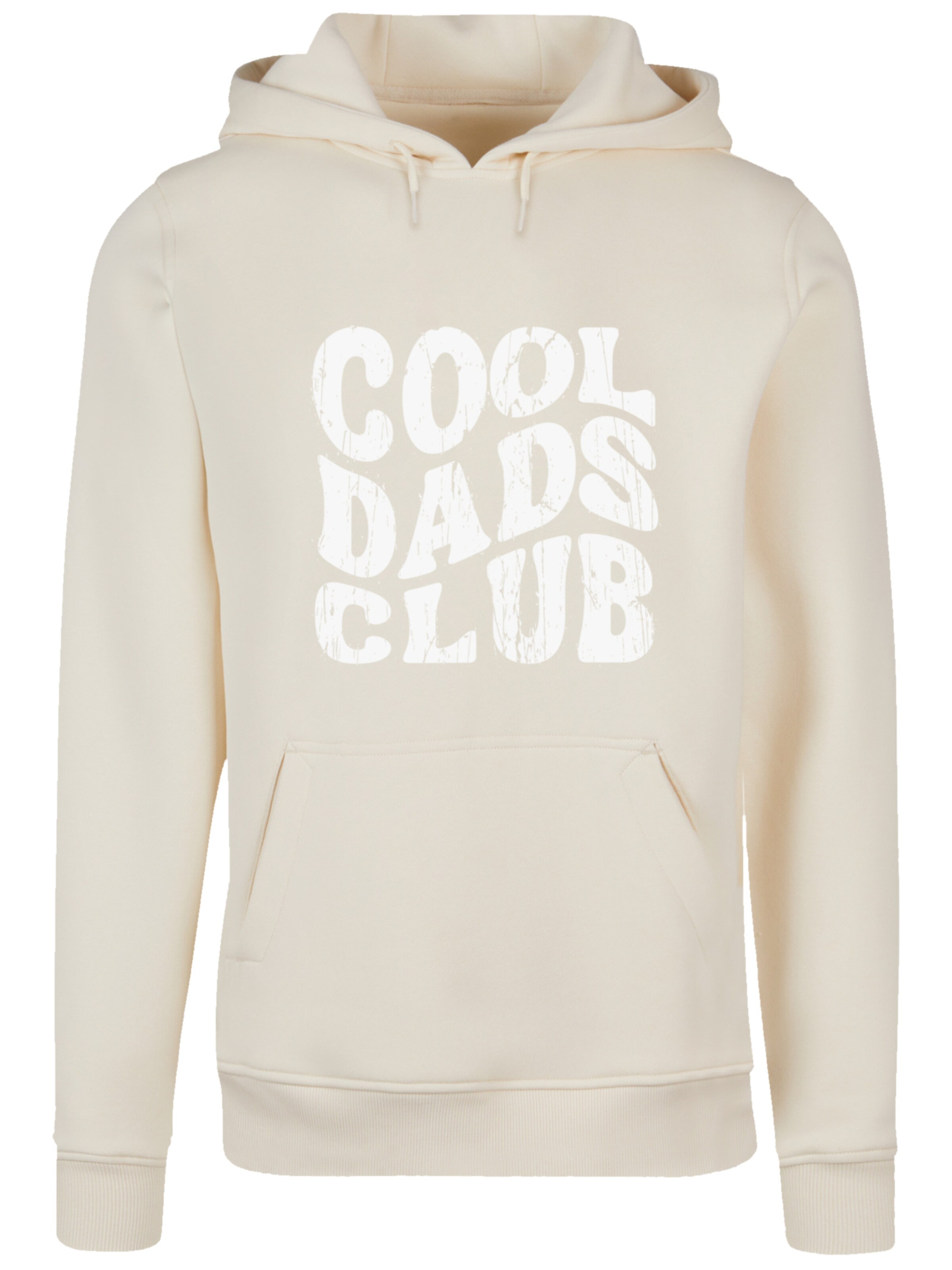 F4NT4STIC Sweatshirt 'Cool Dads Club' in Beige: Vorderseite