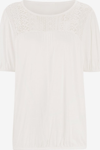 Linea Tesini by heine - Camiseta 'LINEA TESINI' en blanco: frente