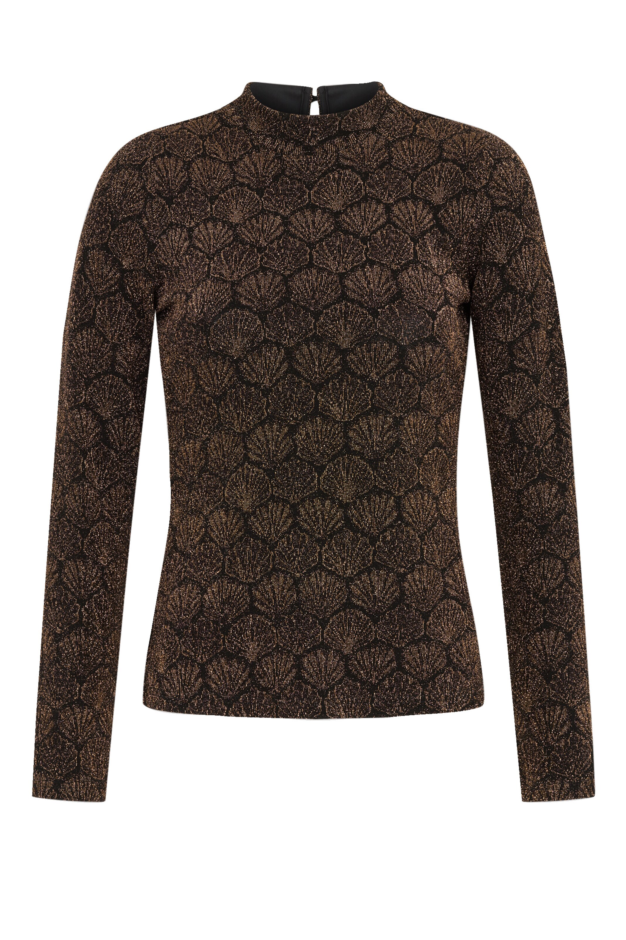 Morgan Shirt 'TRONI' in Bronze: Vorderseite