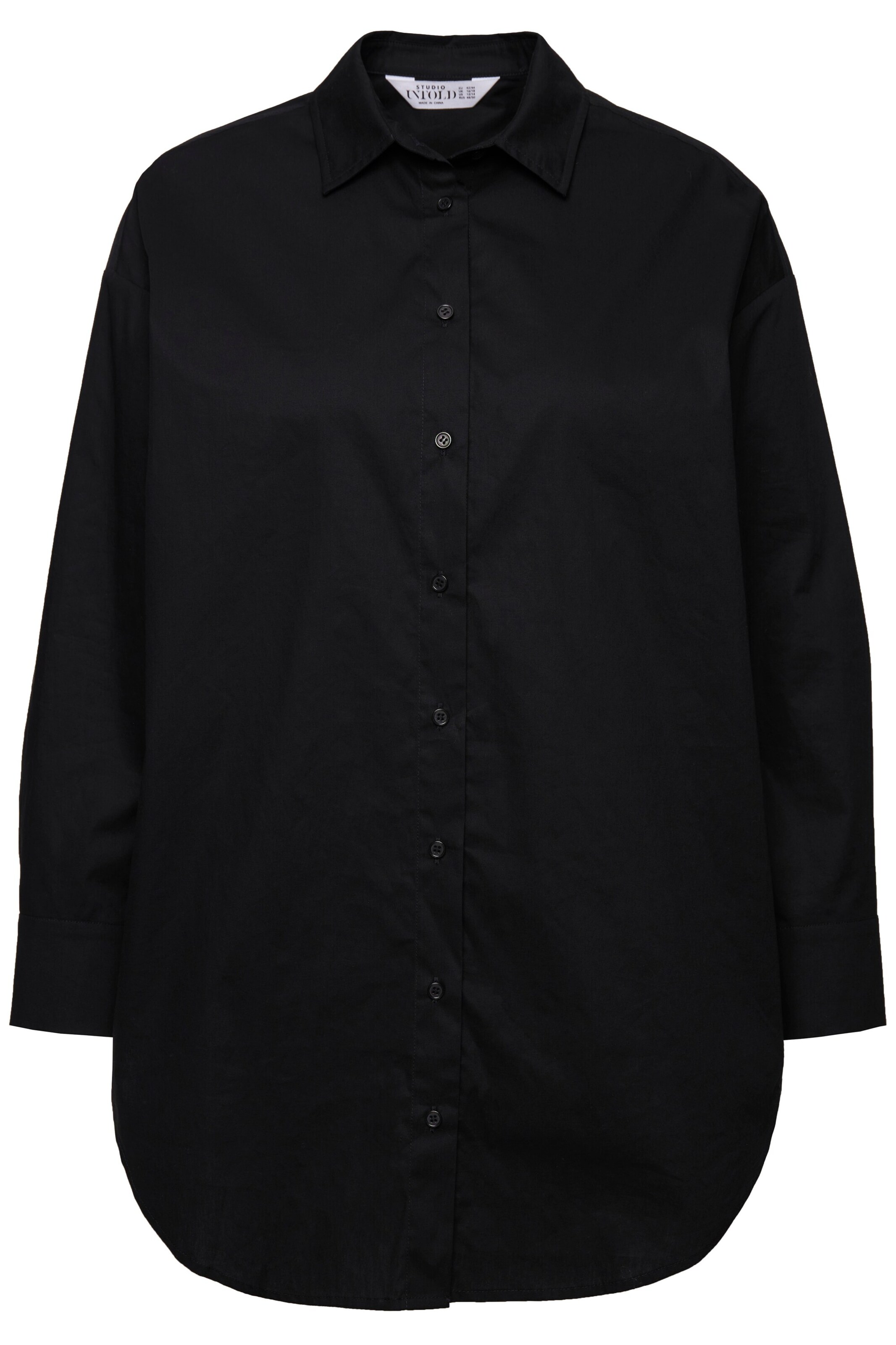 Studio Untold Bluse in Schwarz: Vorderseite