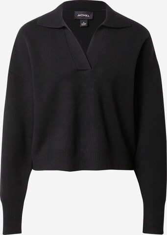 Pull-over Monki en noir : devant