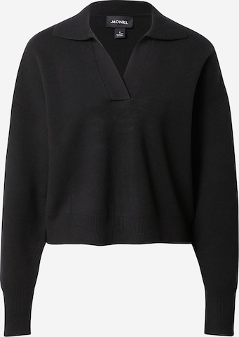 Monki Sweater in Black: front