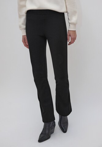 Street One Studio Bootcut Hose in Schwarz: Vorderseite