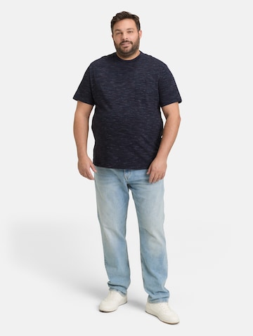 TOM TAILOR Men + T-Shirt in Grau