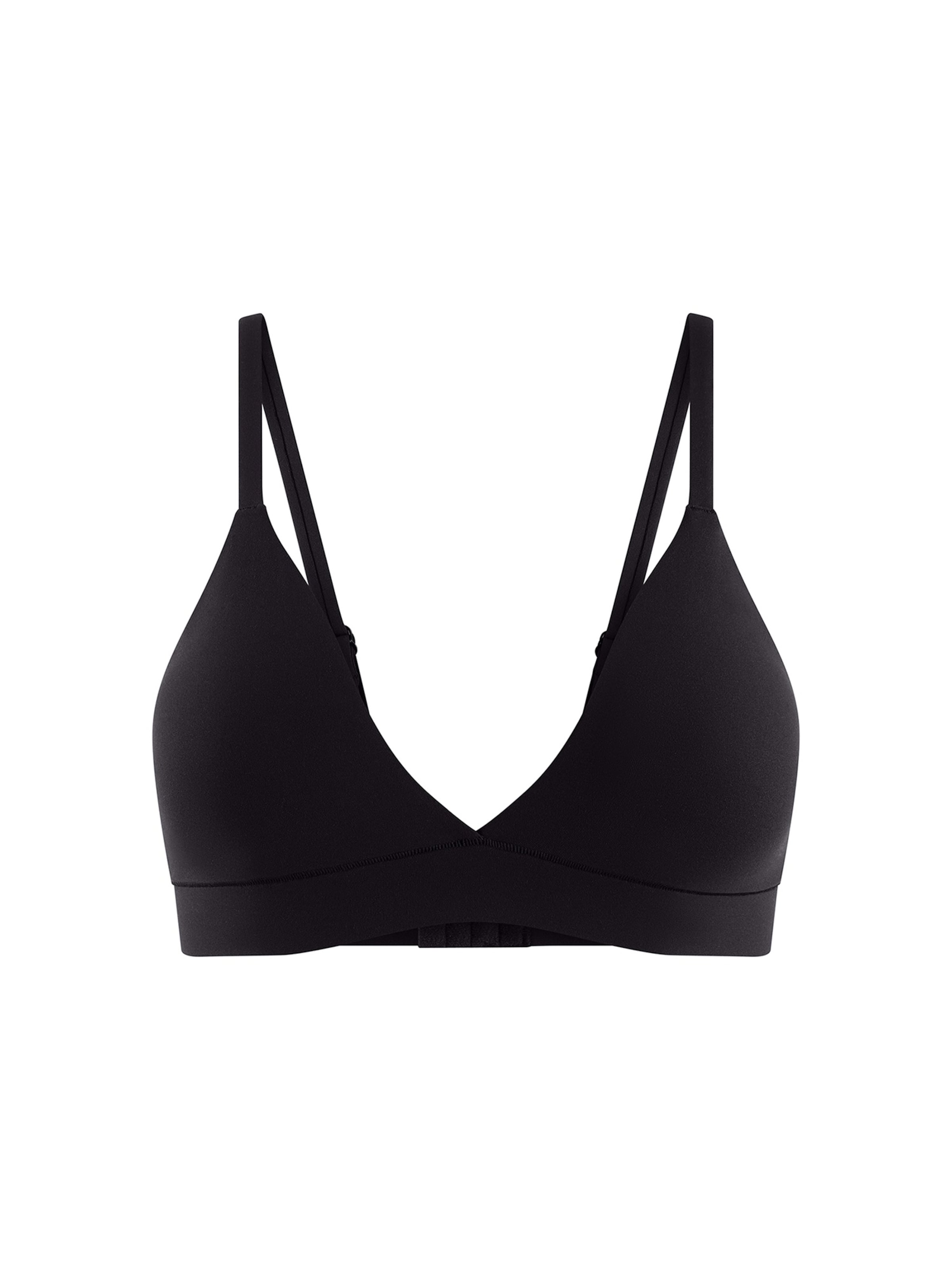 Triangolo Reggiseno 'Pure Soft' di ETAM in nero: frontale