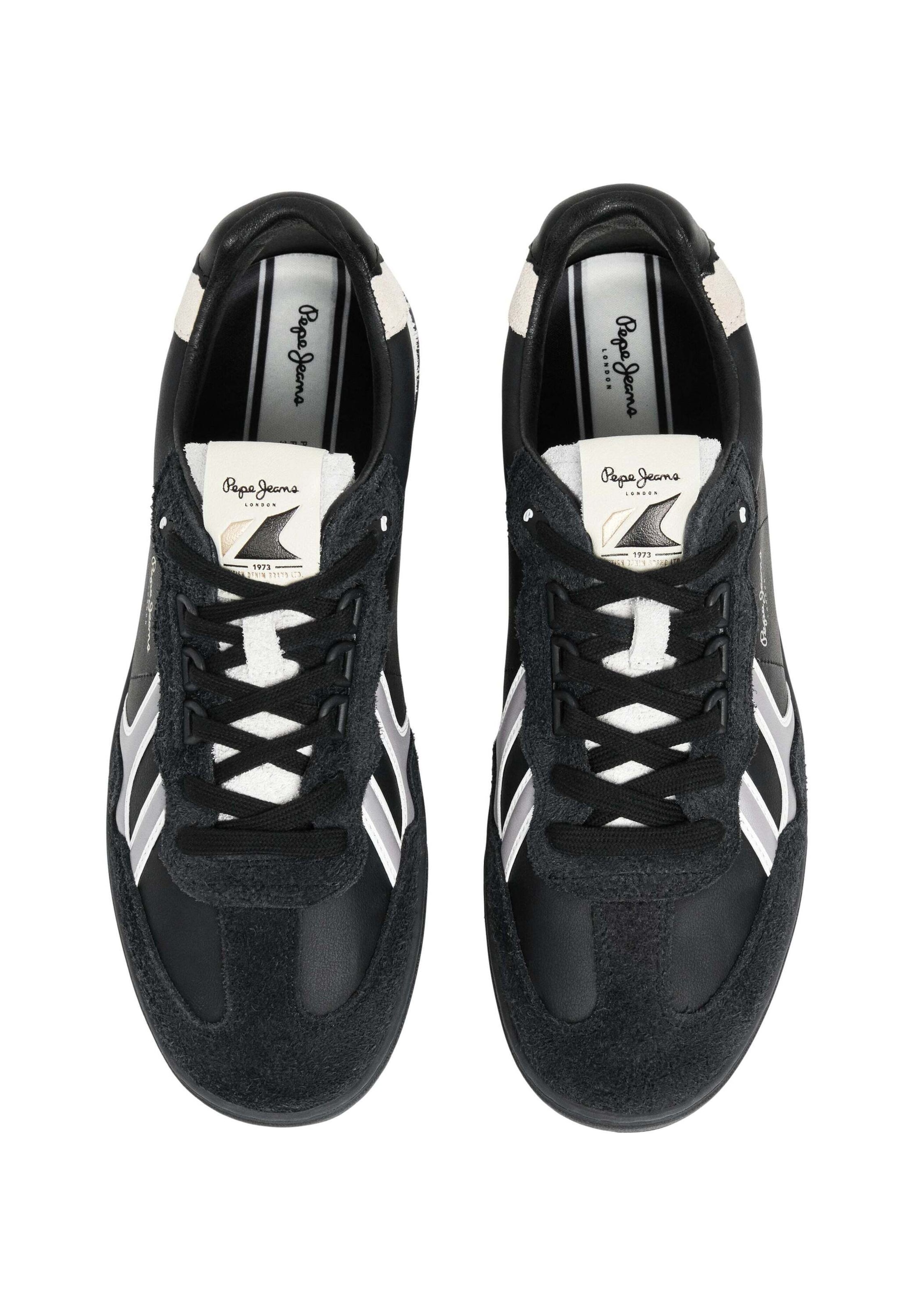 Pepe Jeans Sneaker 'Ball Road' in Schwarz