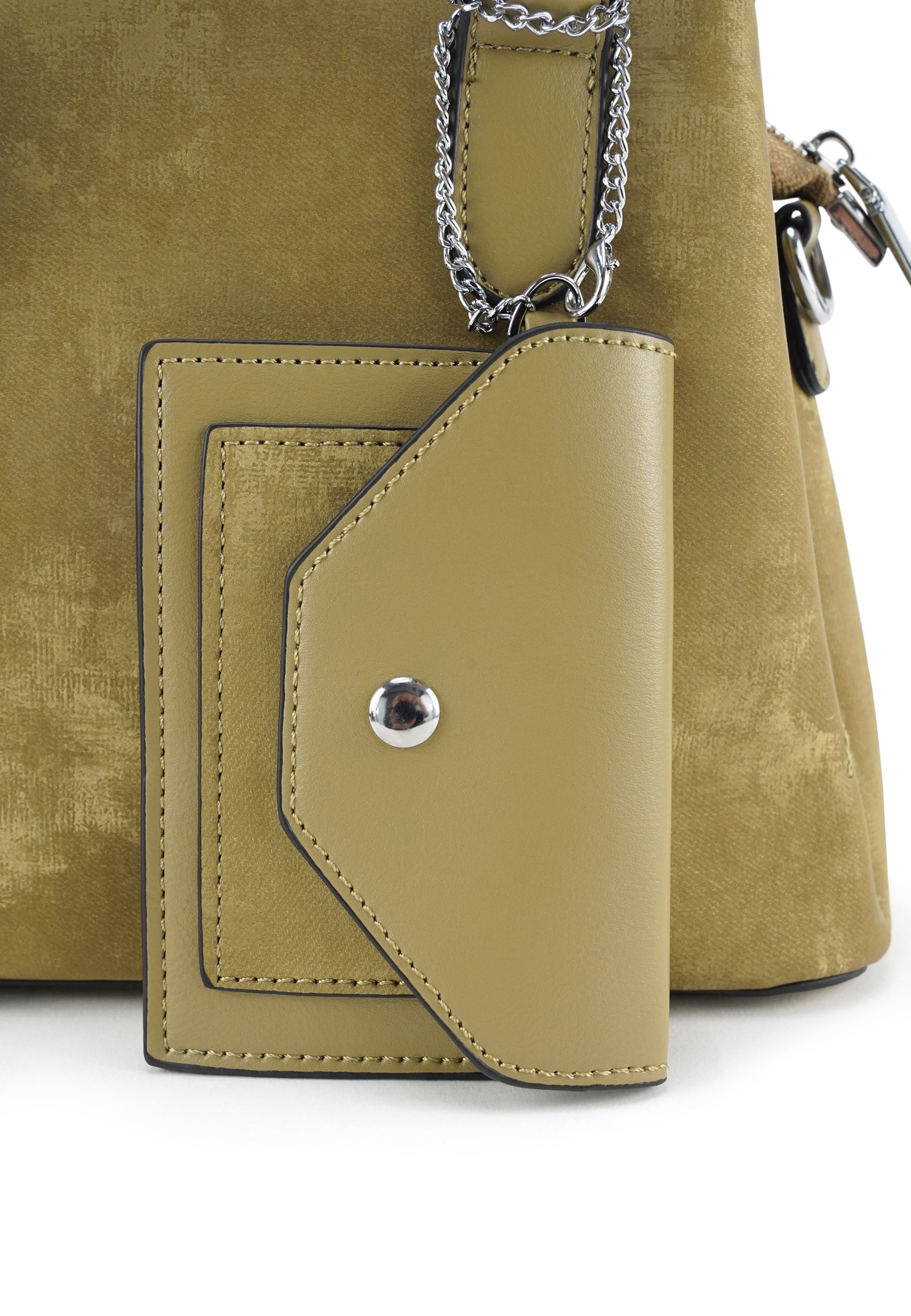 HARPA Handbag 'SELUNE' in Green