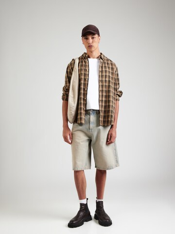 LEVI'S ® Rovný strih Košeľa 'Authentic' - Hnedá