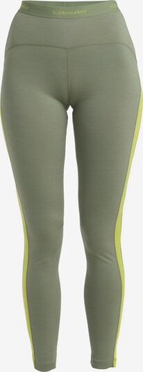 ICEBREAKER Športové nohavice 'Oasis' - neónovo zelená / svetlozelená, Produkt