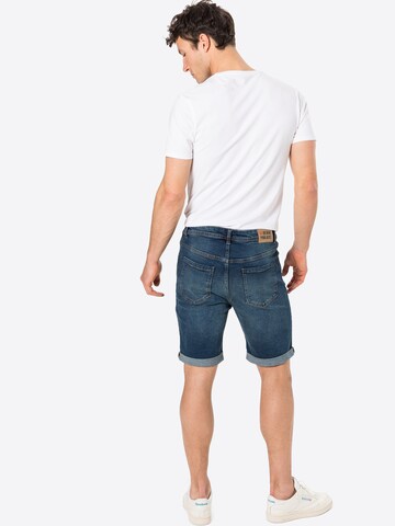 Denim Project Regular Shorts 'Mr. Orange' in Blau