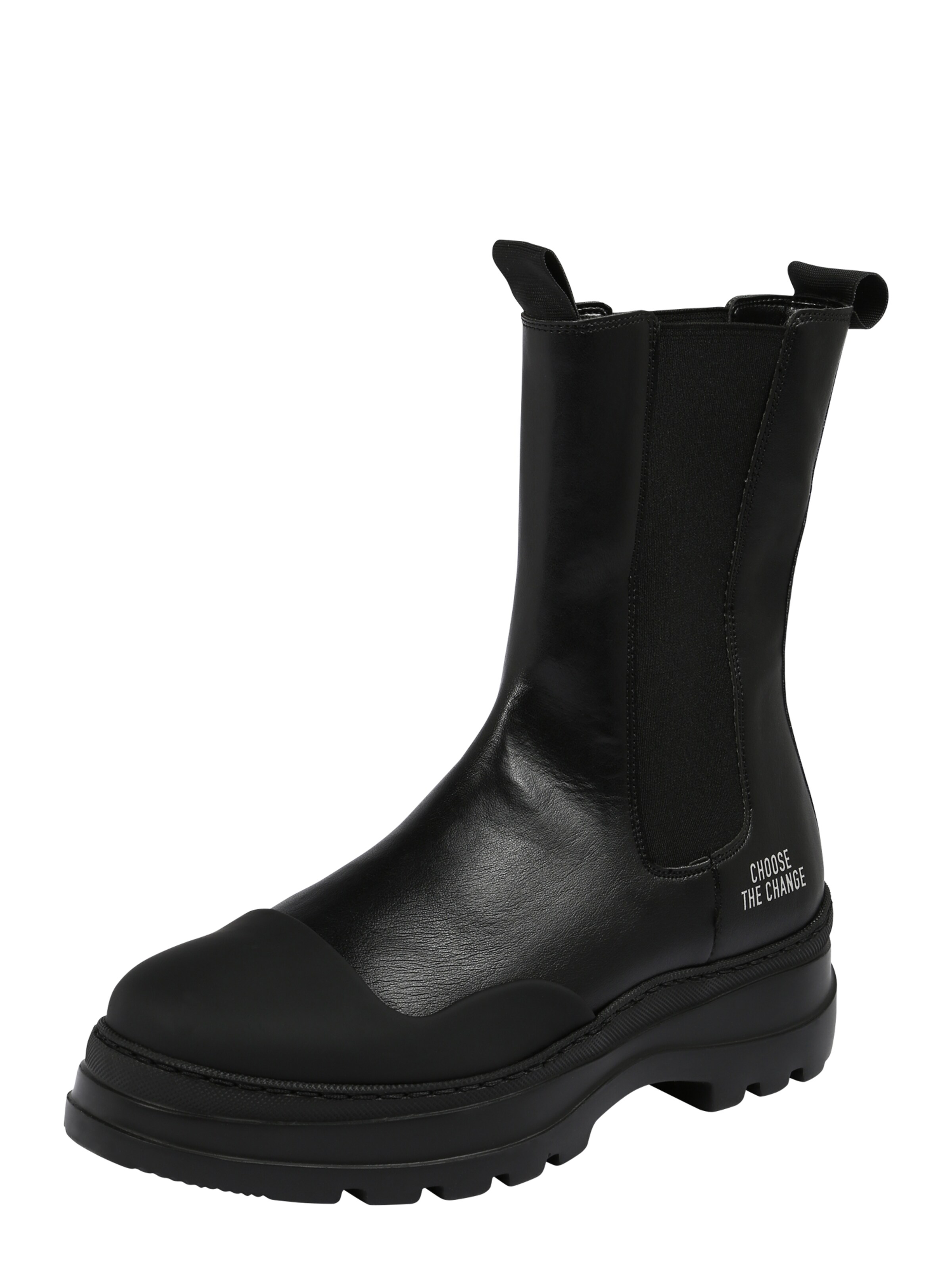 Scarpe pzndh WOMSH Boots chelsea in Nero 