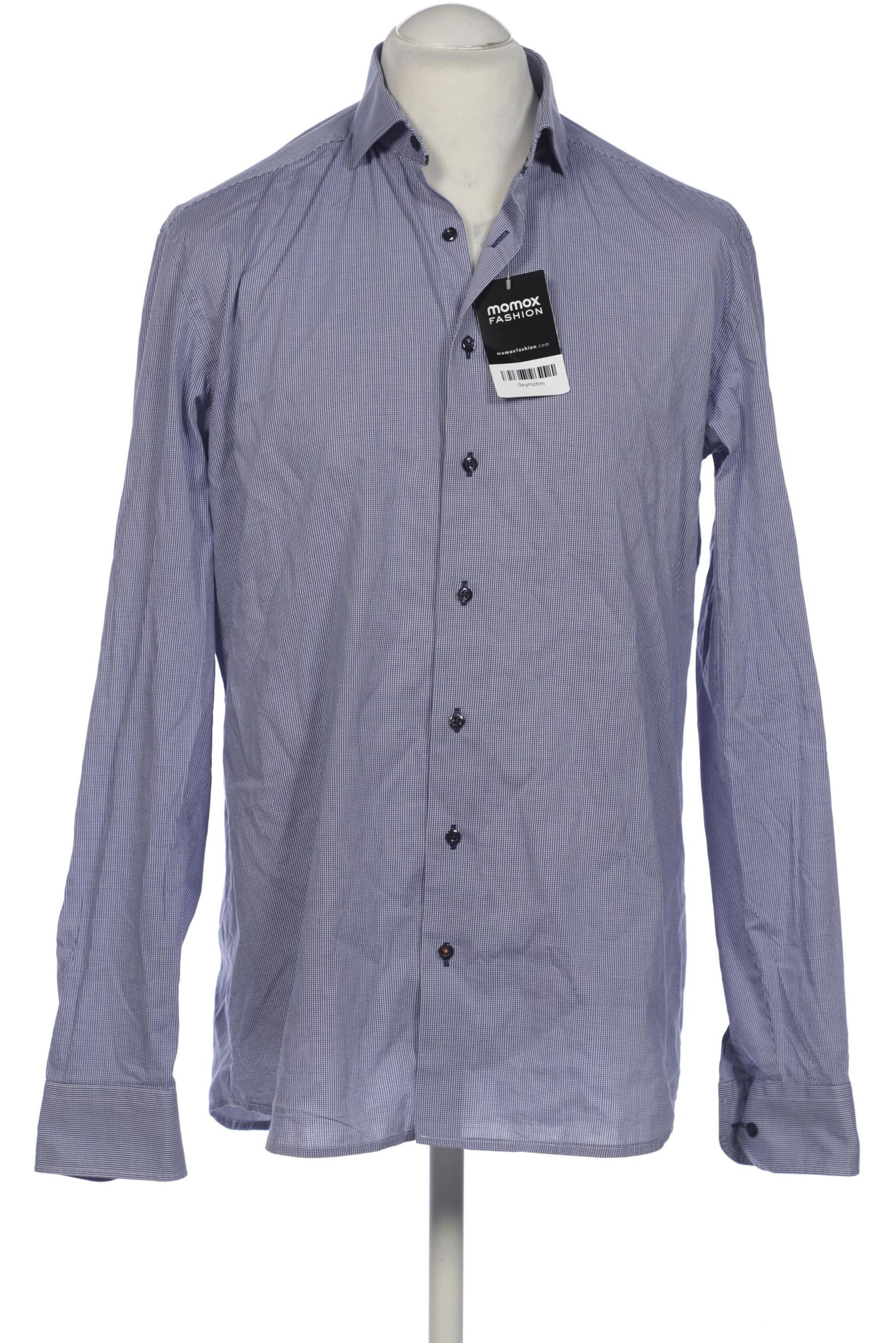 ETERNA Hemd L in Blau: Vorderseite