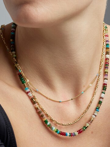 Luxenter Kette 'Issne'‌‌ in Mischfarben
