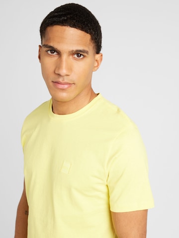 BOSS Orange Shirt 'Tales' in Yellow