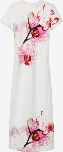 Desigual Obleka 'M. Christian Lacroix' | rjava / roza / rubin rdeča / bela barva, Prikaz izdelka