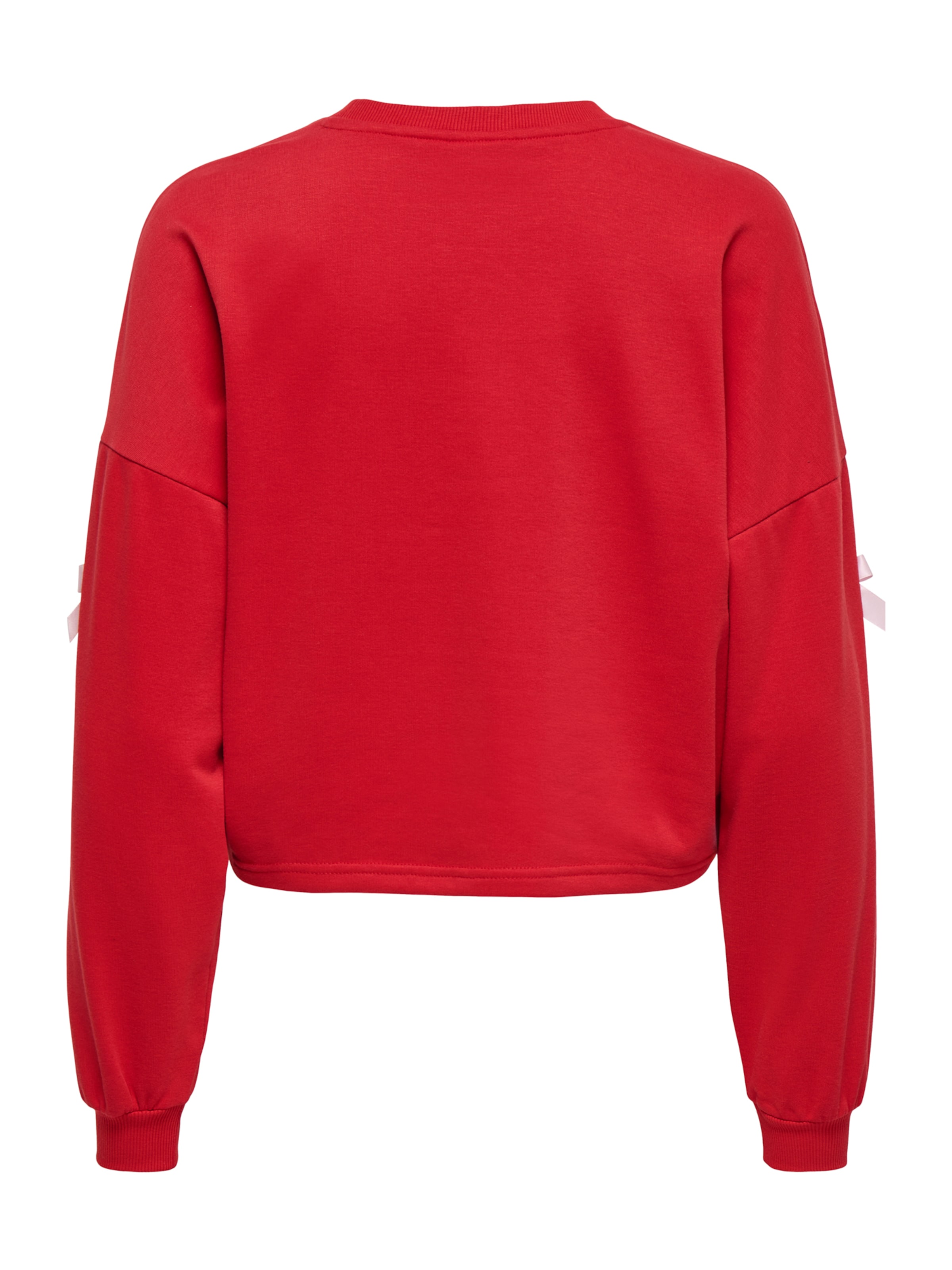 ONLY Sweatshirt 'ONLJEDEITE' i röd