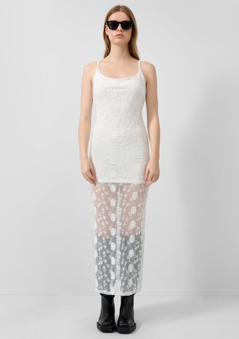 QS Dress in Beige: front