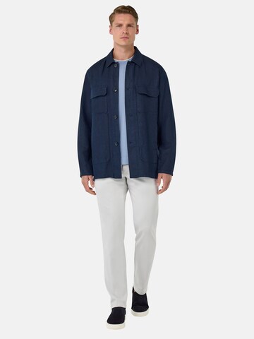 Boggi Milano Tussenjas 'Bond' in Blauw