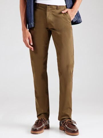 G-STAR Slimfit Hose in Grün: Vorderseite