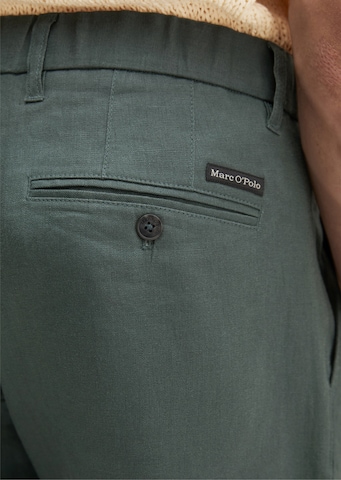 Marc O'Polo Tapered Pleat-front trousers in Grey