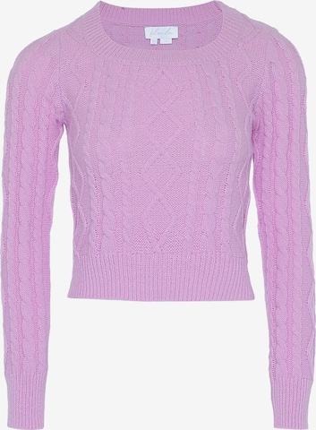 Pull-over BLONDA en violet : devant