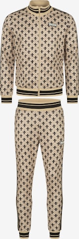 LONSDALE - Chándal en beige: frente