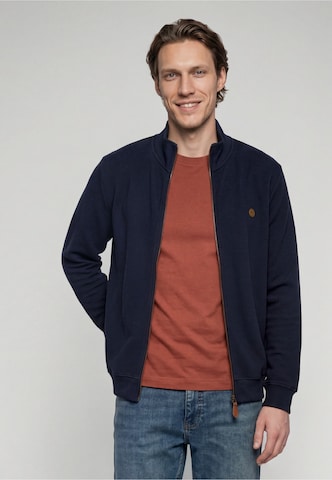 INDICODE JEANS Kardigan 'Salupe' w kolorze niebieski: przód