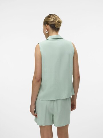 VERO MODA Bluse 'MYMILO' i grøn