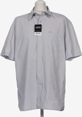 TOMMY HILFIGER Button Up Shirt in L in Grey: front