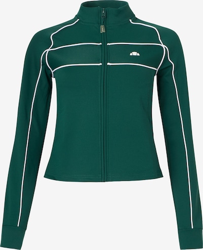 Džemperis 'Thayn' iš ELLESSE, spalva – tamsiai žalia / balta, Prekių apžvalga