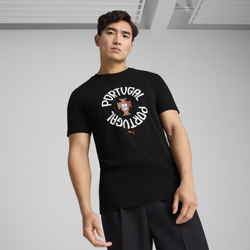 PUMA Funktionsshirt 'Portugal FtblNRGY' in Schwarz