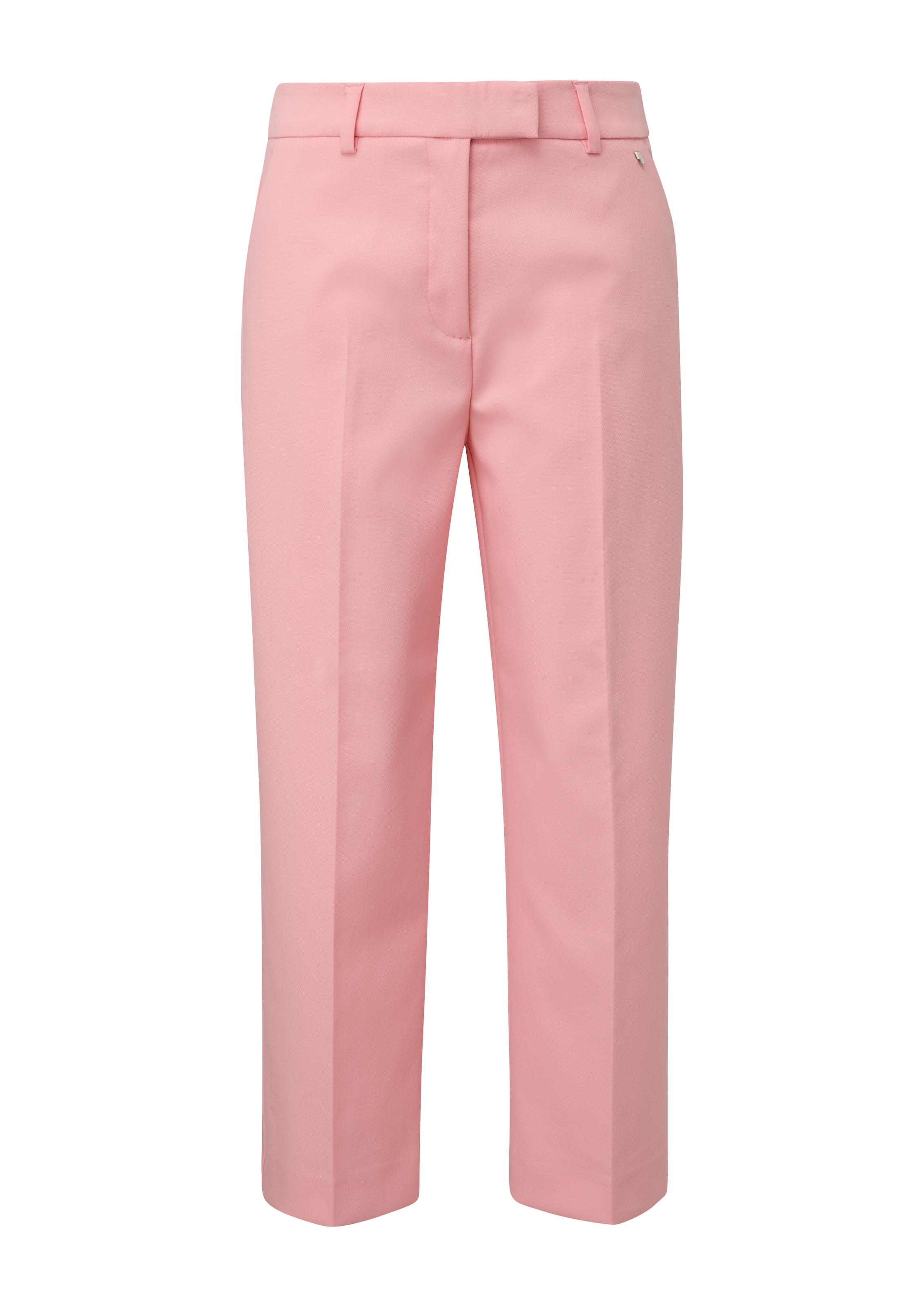 COMMA Wide Leg Hose in Pink: Vorderseite