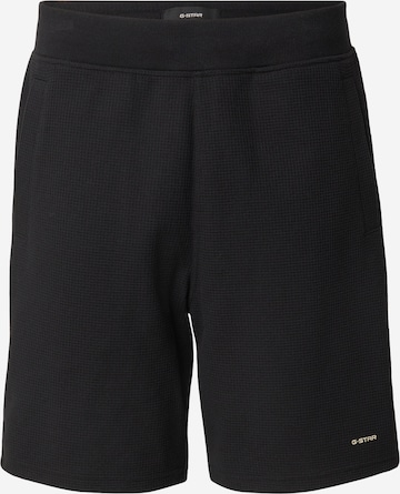 G-STAR Regular Shorts in Schwarz: Vorderseite