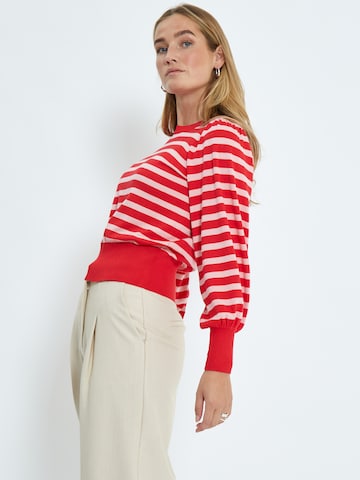 minus Pullover 'Liv' in Rot: Vorderseite